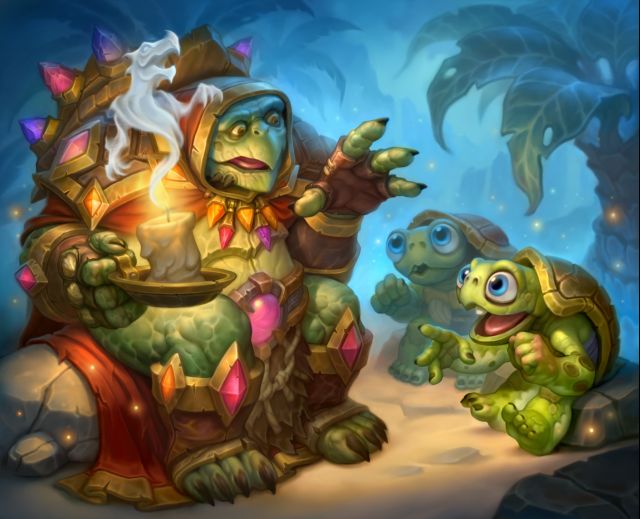 炉石传说嘉沃顿的故事卡牌图鉴