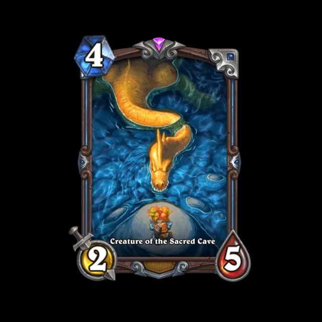 炉石传说圣窟生物卡牌图鉴