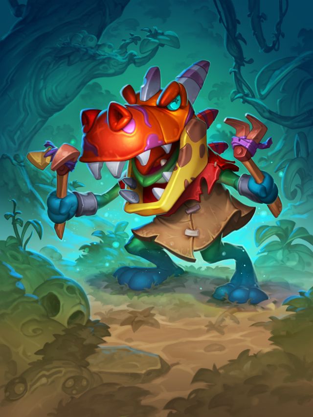 炉石传说填鳃暴龙卡牌图鉴