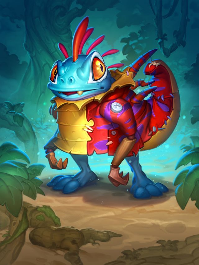 炉石传说填鳃暴龙卡牌图鉴