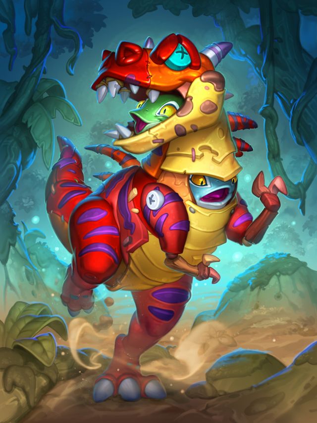 炉石传说填鳃暴龙卡牌图鉴