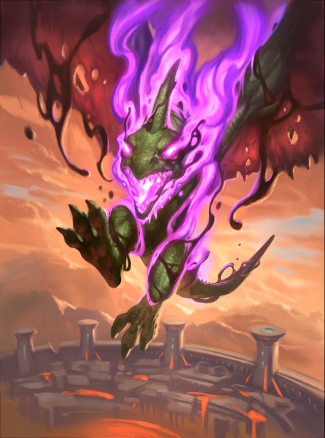 炉石传说重生的翼手龙卡牌图鉴