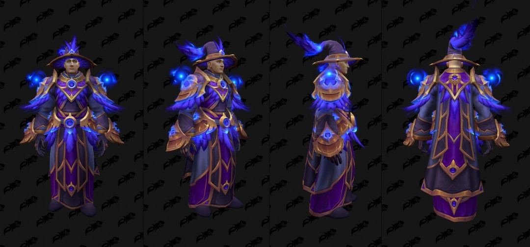 魔兽世界11.2法师套装外观一览
