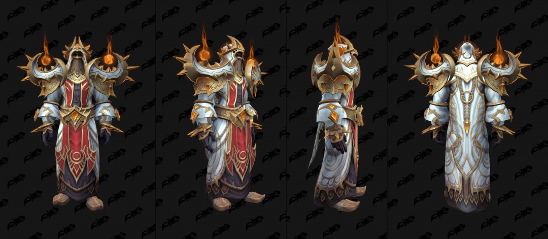 魔兽世界11.2牧师套装外观一览