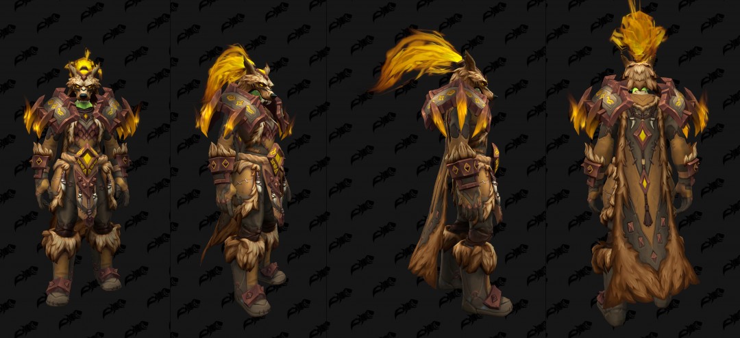 魔兽世界11.2萨满套装外观一览