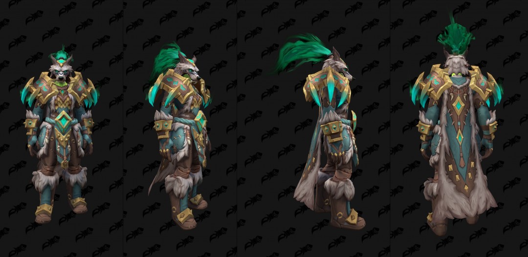 魔兽世界11.2萨满套装外观一览