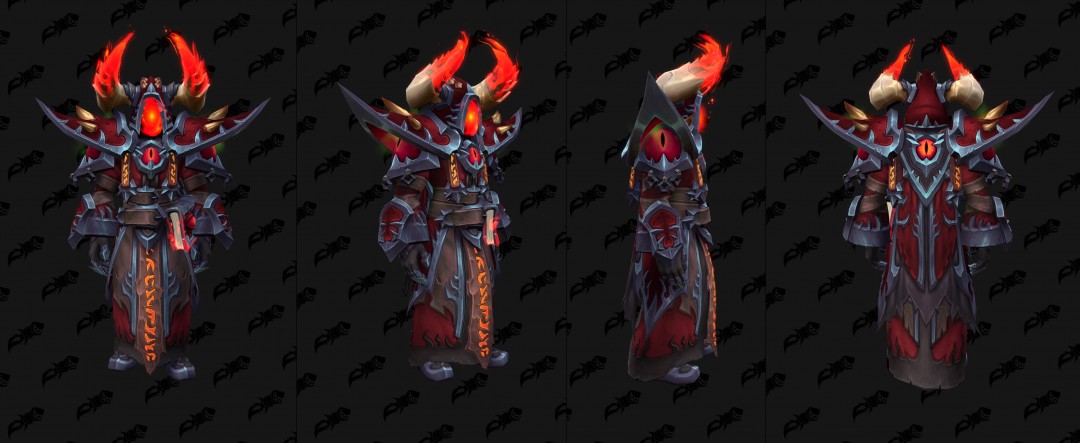 魔兽世界11.2术士套装外观一览