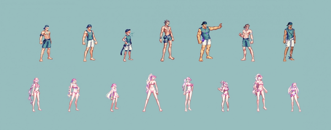 《DNF》2025全职业夏日套时装外观效果展示