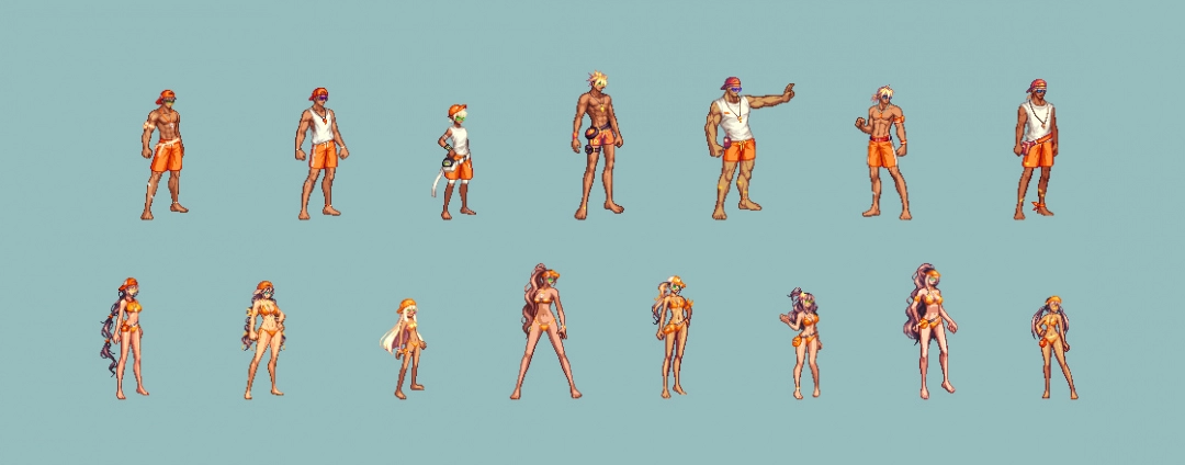 《DNF》2025全职业夏日套时装外观效果展示