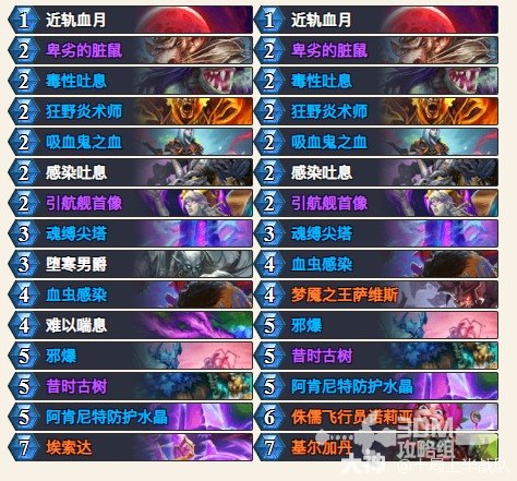 炉石传说爆发能天使星舰三红DK卡组代码一览