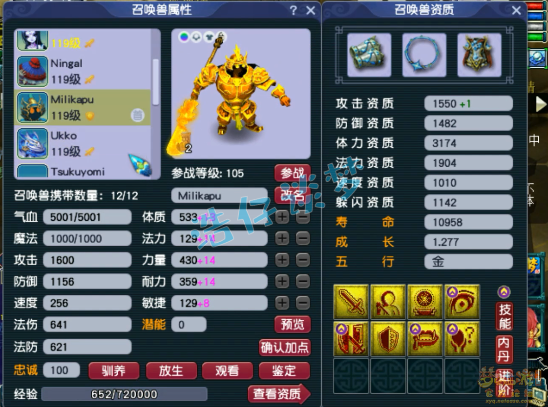 梦幻西游竞速龙宫109级装备展示图