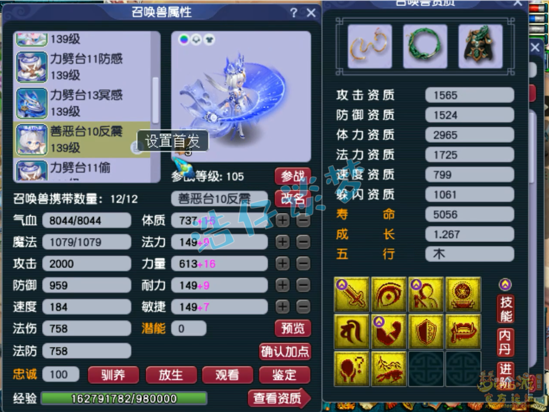 梦幻西游129级神木木装备展示图