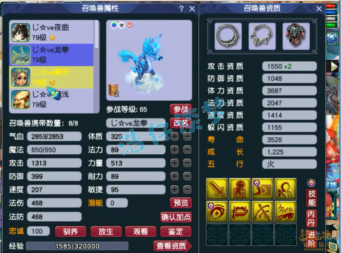 梦幻西游69级天宫装备展示图