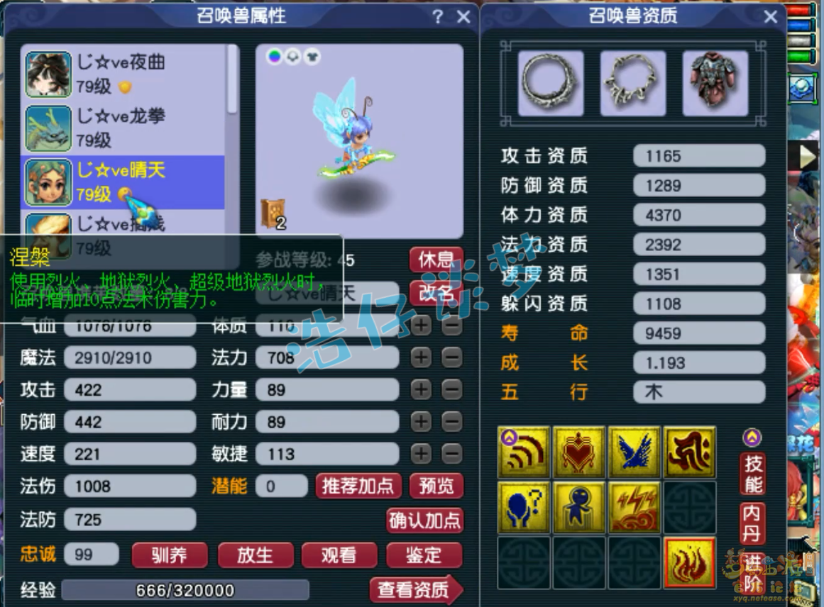 梦幻西游69级天宫装备展示图