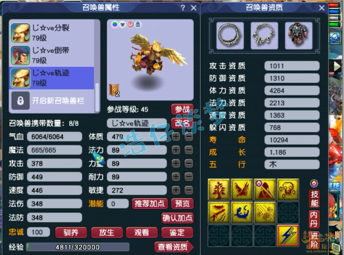 梦幻西游69级天宫装备展示图