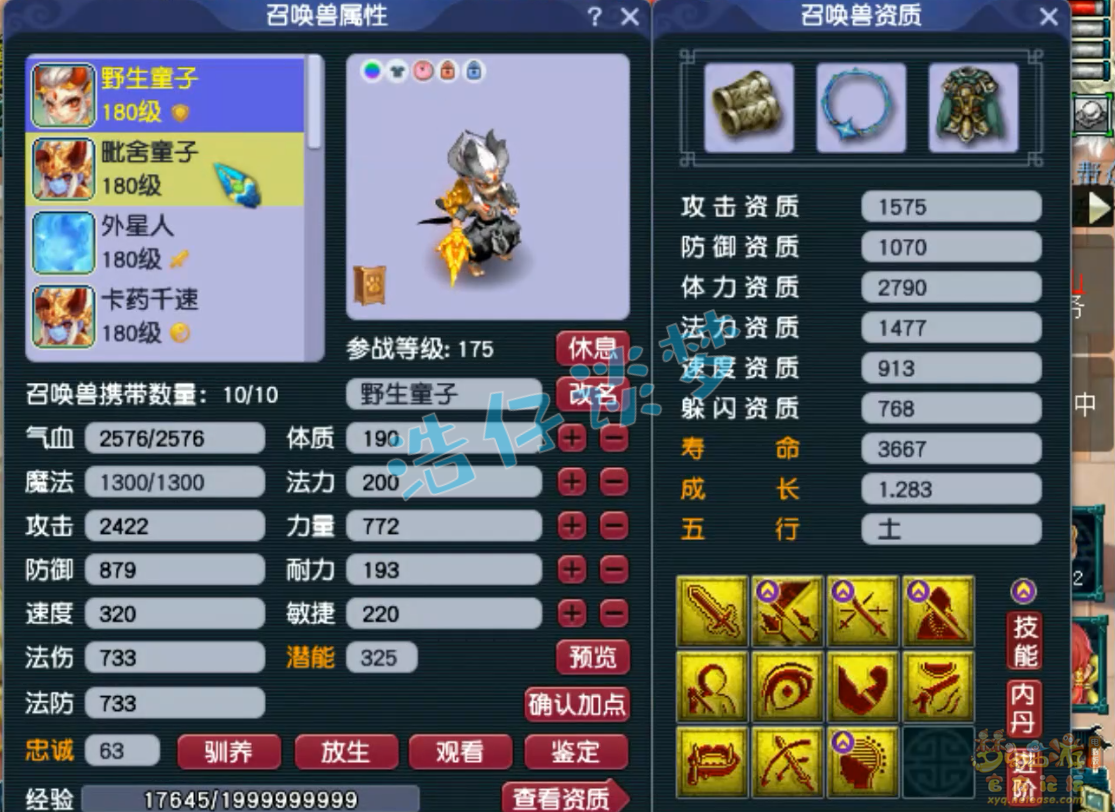 梦幻西游175级帮战龙宫装备展示图