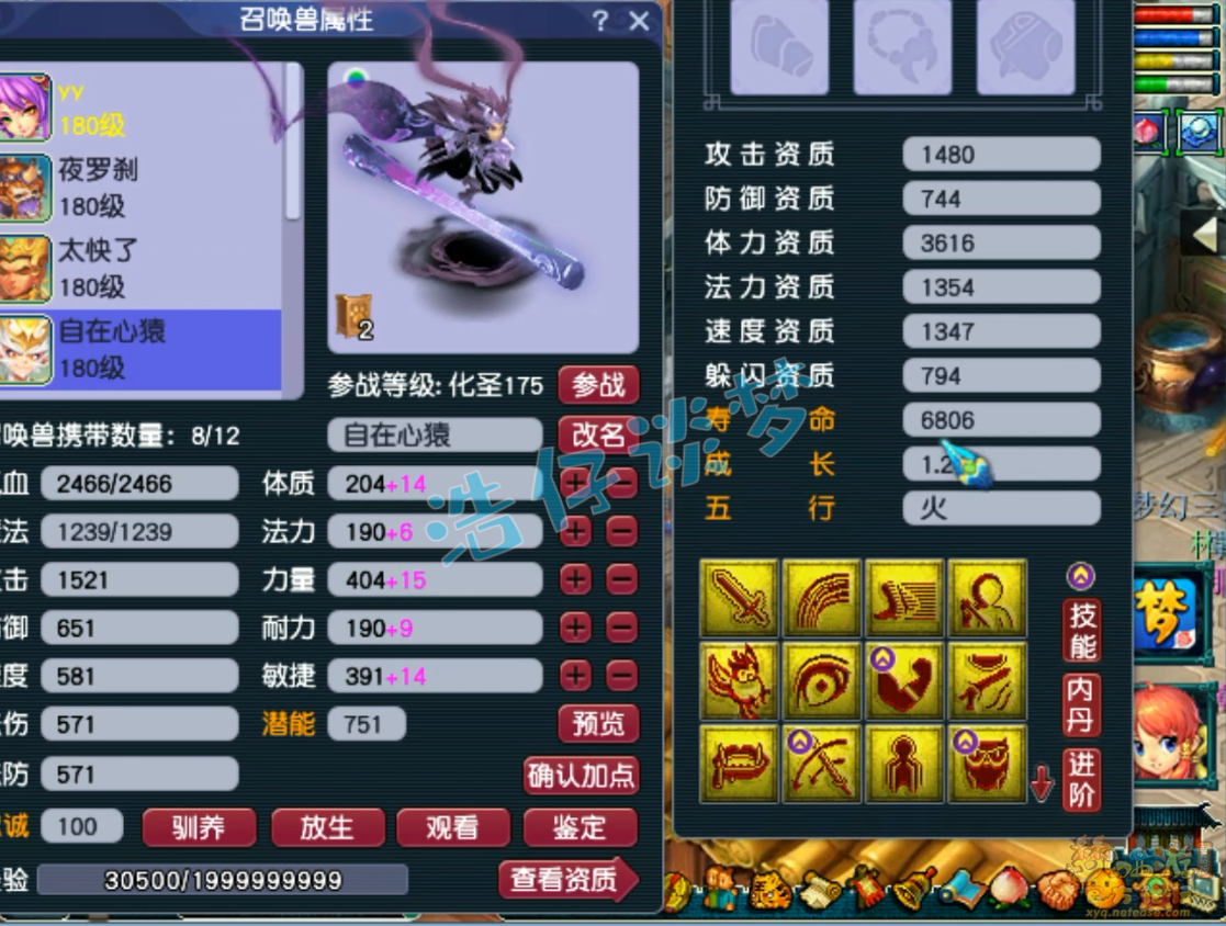 梦幻西游服战175级凌波城装备展示图