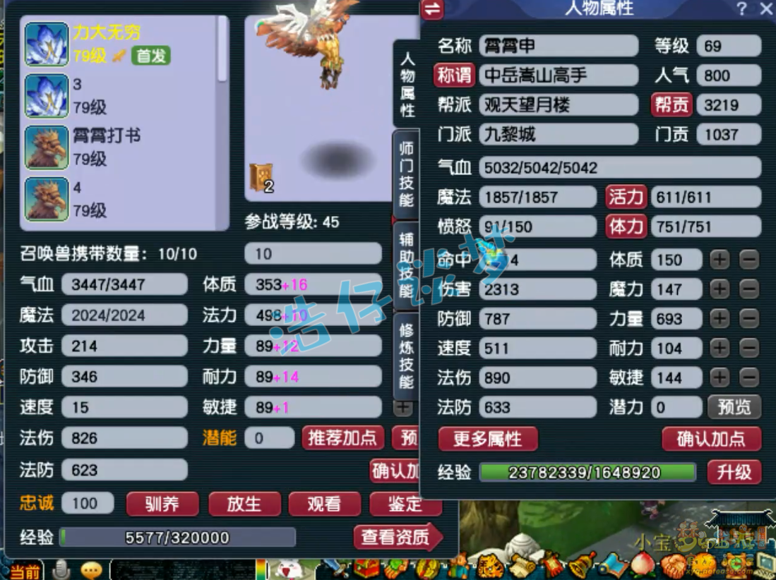 梦幻西游69九黎城装备展示图