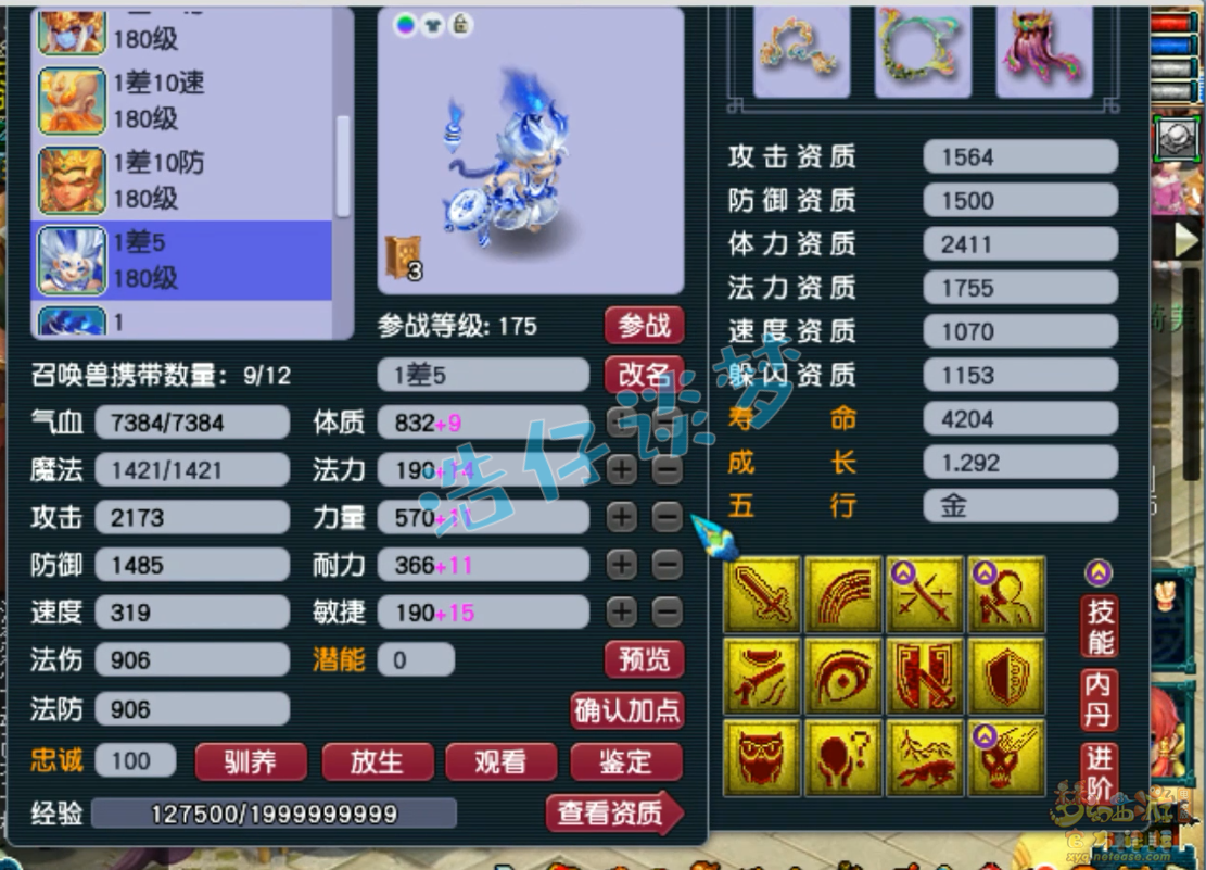 梦幻西游175五庄观PK装备展示图