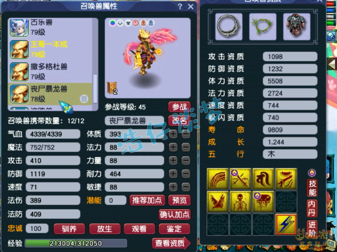 梦幻西游69单挑大唐装备展示图