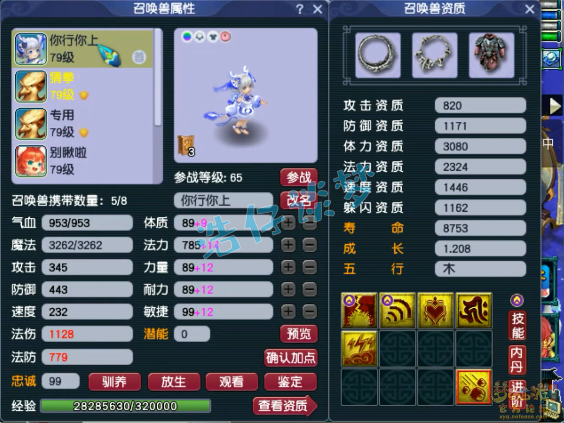 梦幻西游69方寸山装备展示图