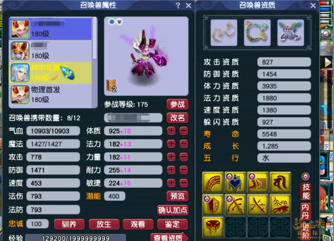 梦幻西游175级服战九黎城装备展示图