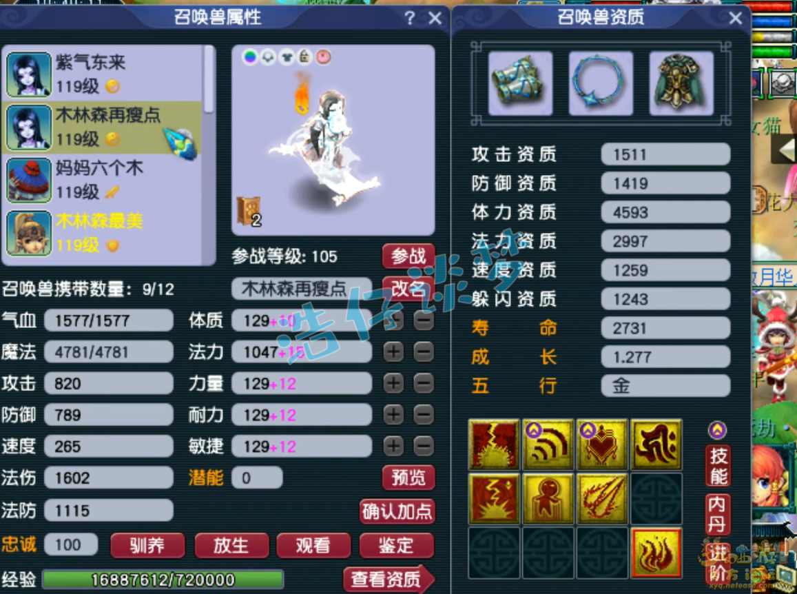 梦幻西游109花果山百套装备展示图