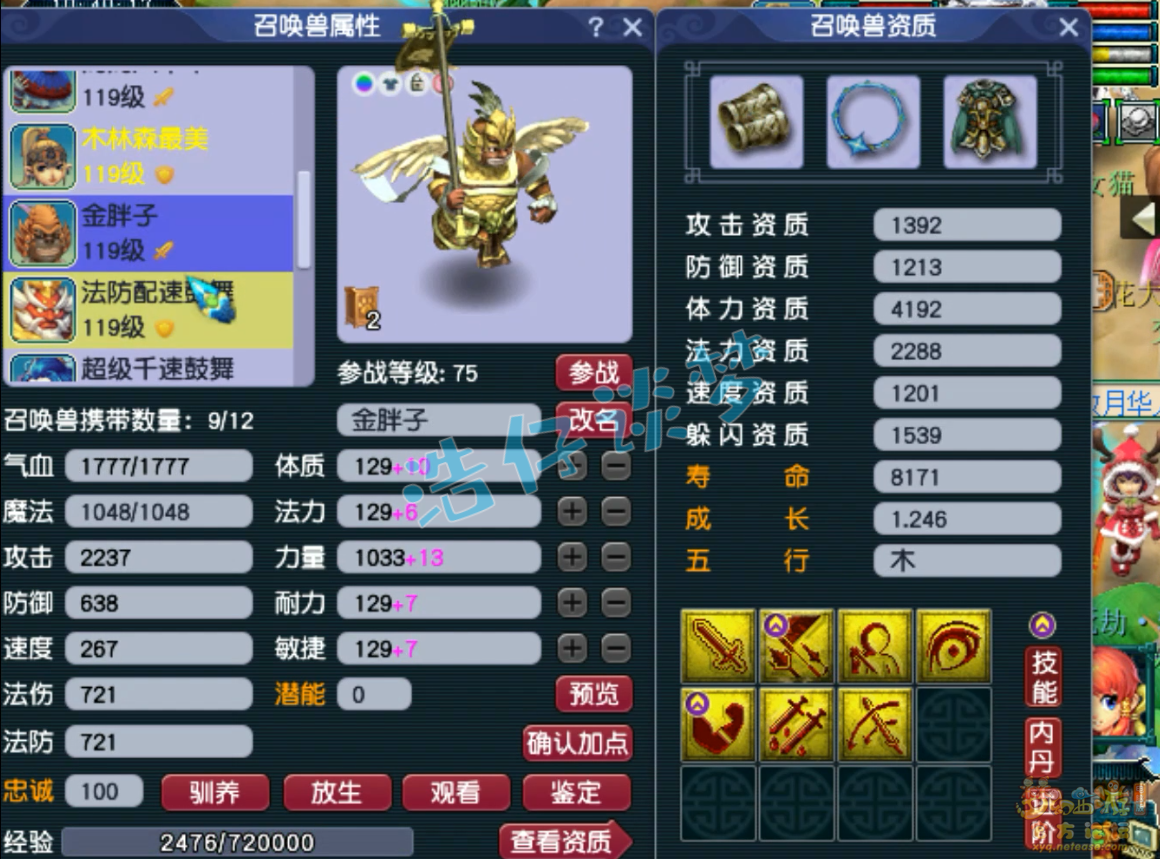 梦幻西游109花果山百套装备展示图