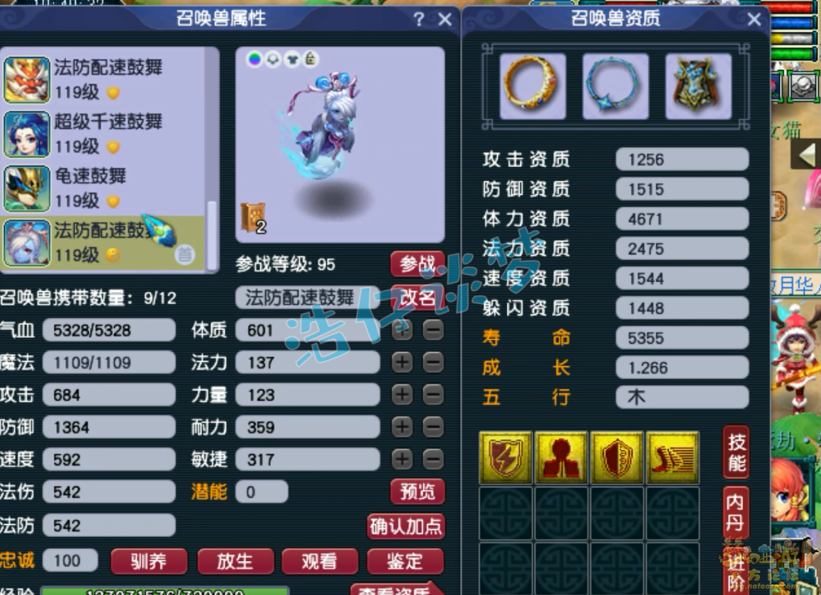 梦幻西游109花果山百套装备展示图