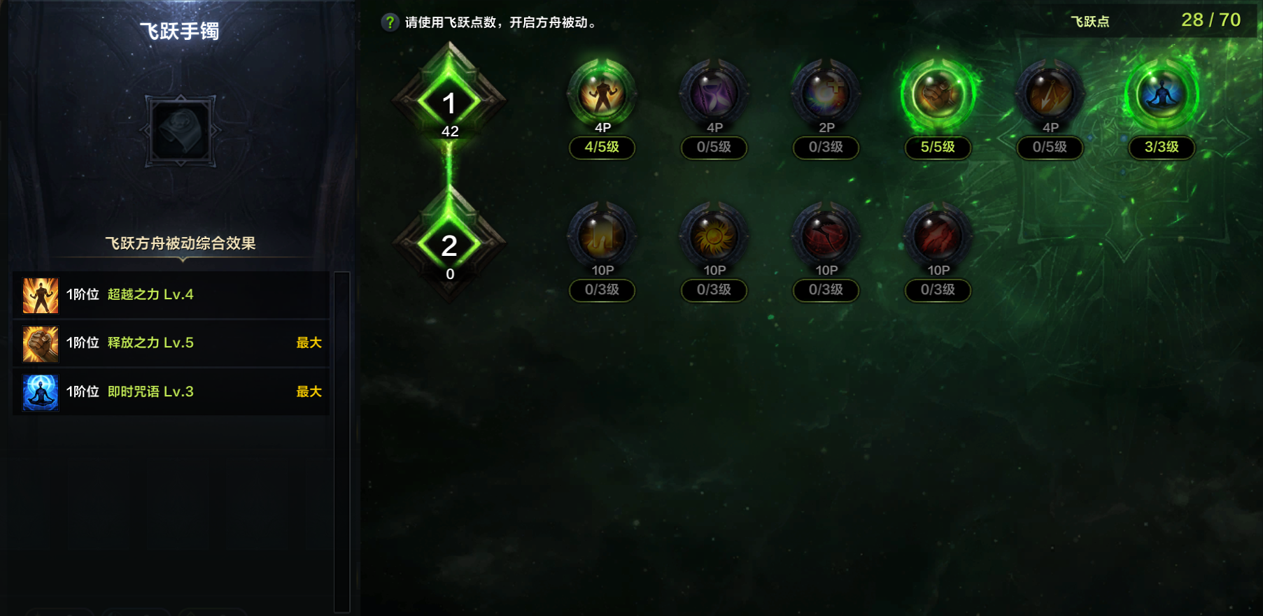 命运方舟卡牌大师王后恩赐职业特性加点攻略