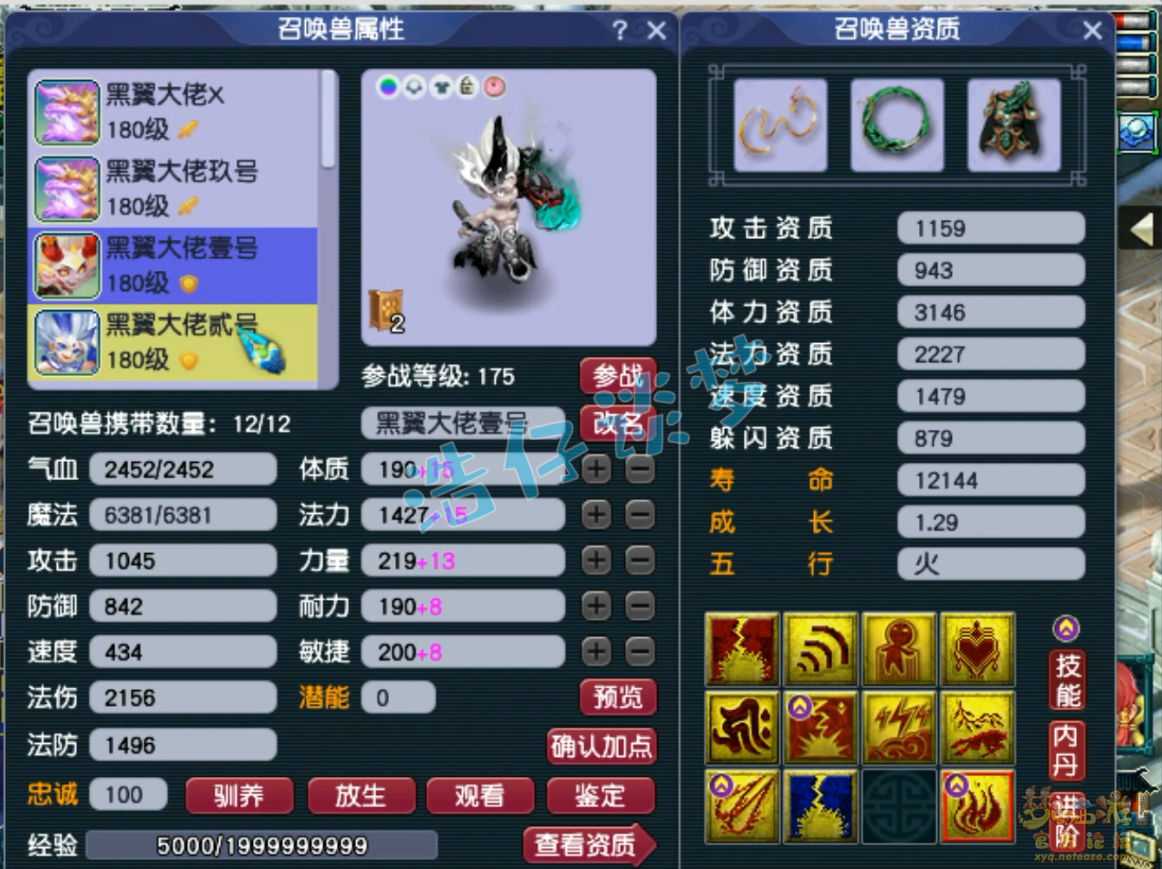 梦幻西游175力普陀装备展示图