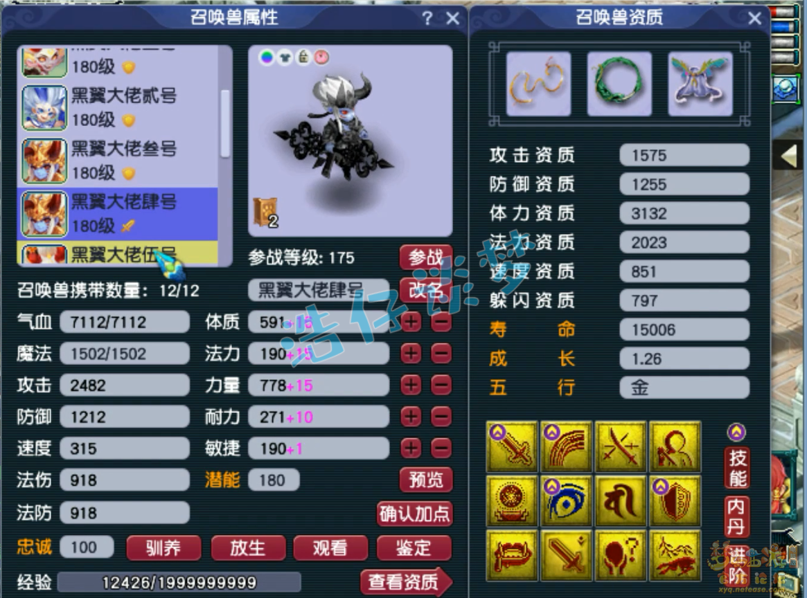 梦幻西游175力普陀装备展示图