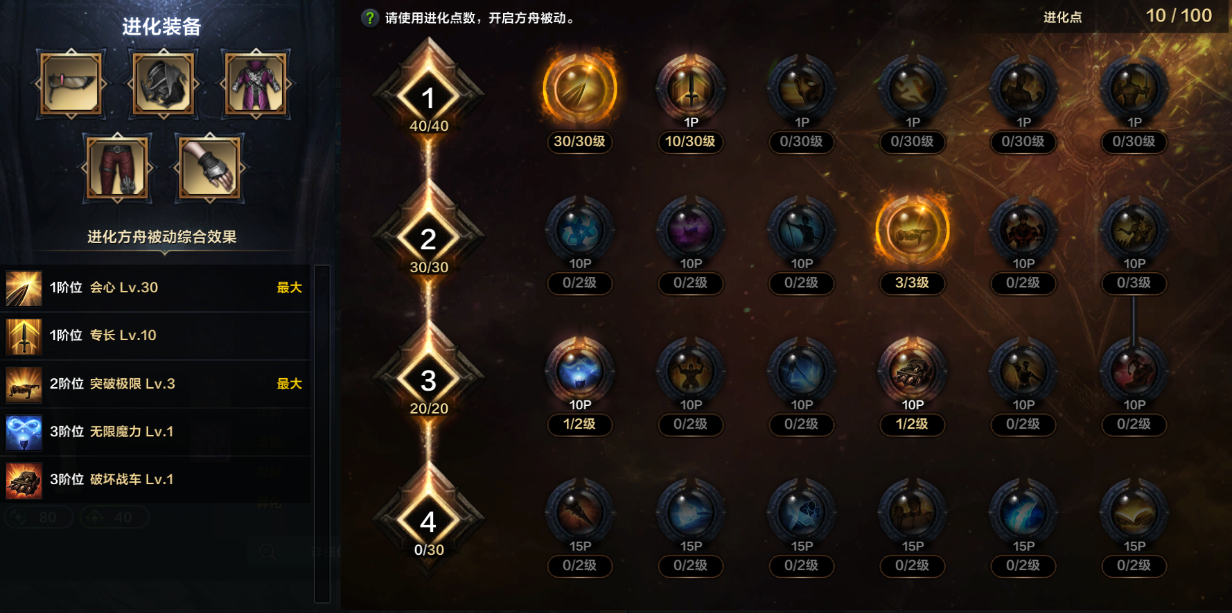 命运方舟鹰眼终结袭击职业特性加点攻略