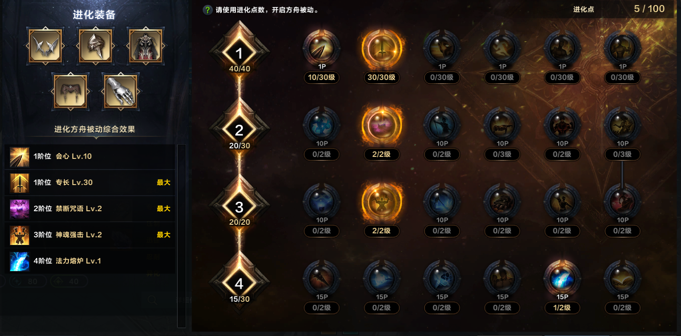 命运方舟噬魂者满月鬼门开职业特性加点攻略