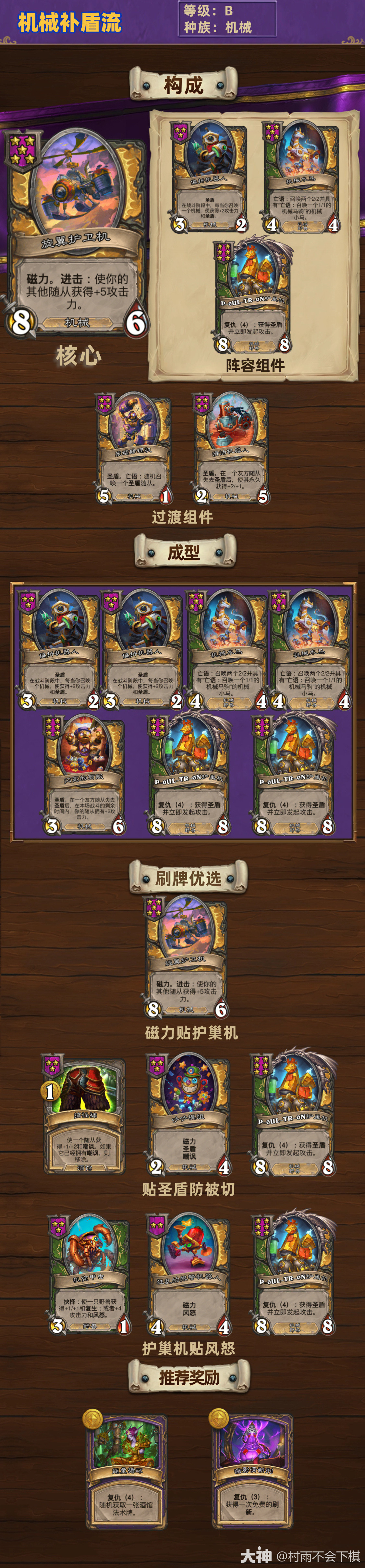 炉石传说酒馆战棋S11机械阵容推荐