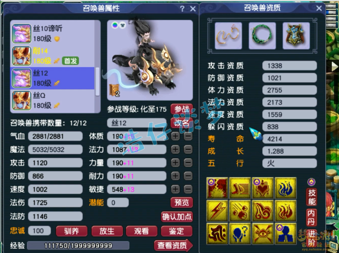 梦幻西游175级服战狮驼岭装备展示图