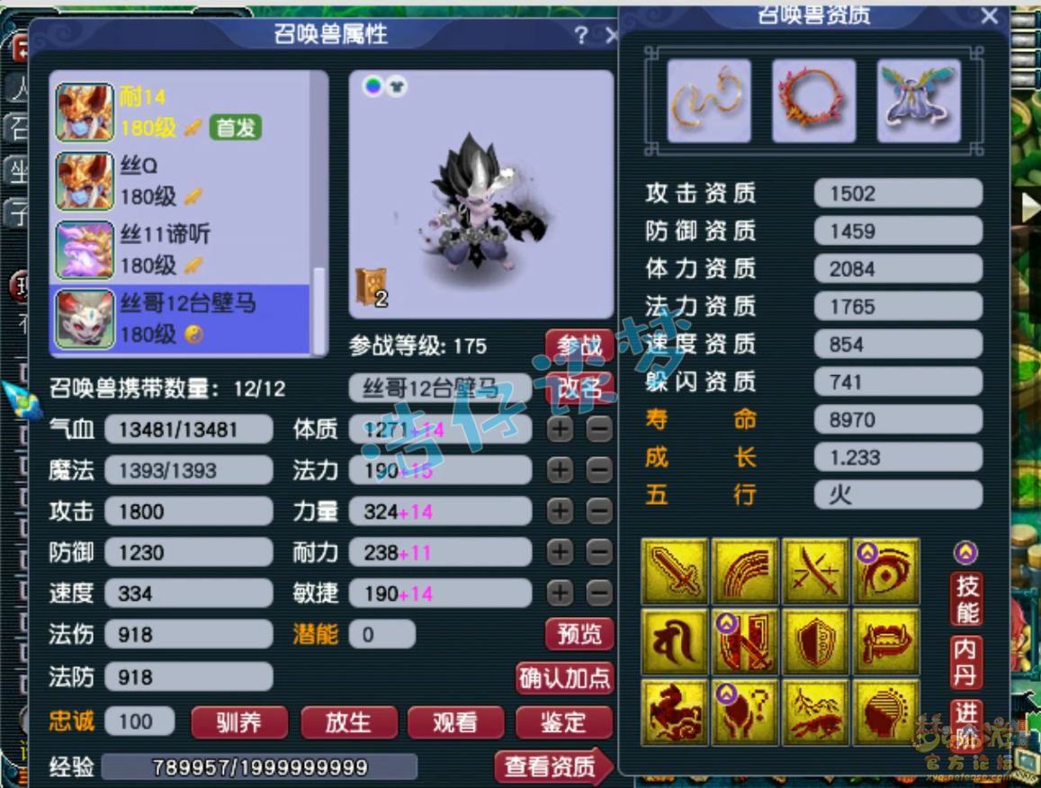 梦幻西游175级服战狮驼岭装备展示图