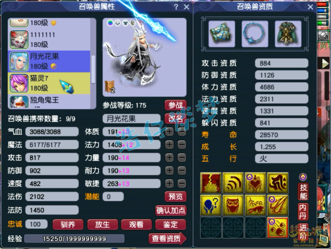 梦幻西游175级帮战化生寺装备展示图