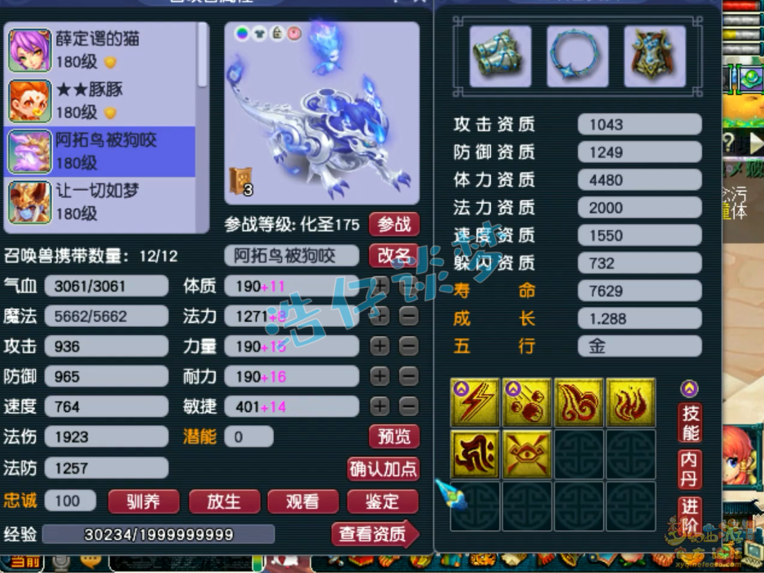 梦幻西游175级联赛化生寺装备展示图