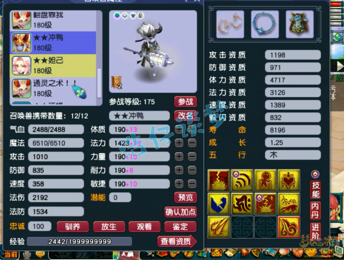 梦幻西游175级联赛化生寺装备展示图