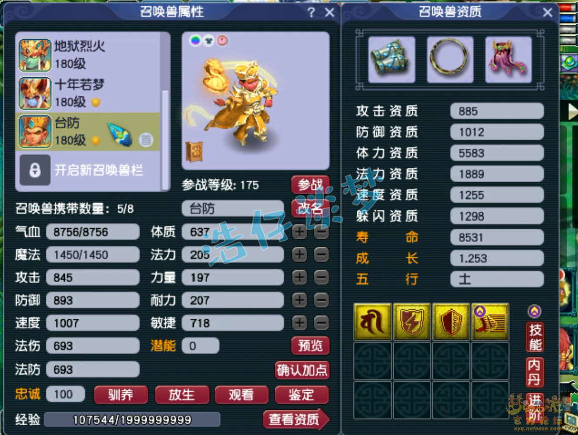 梦幻西游女儿村175装备展示图