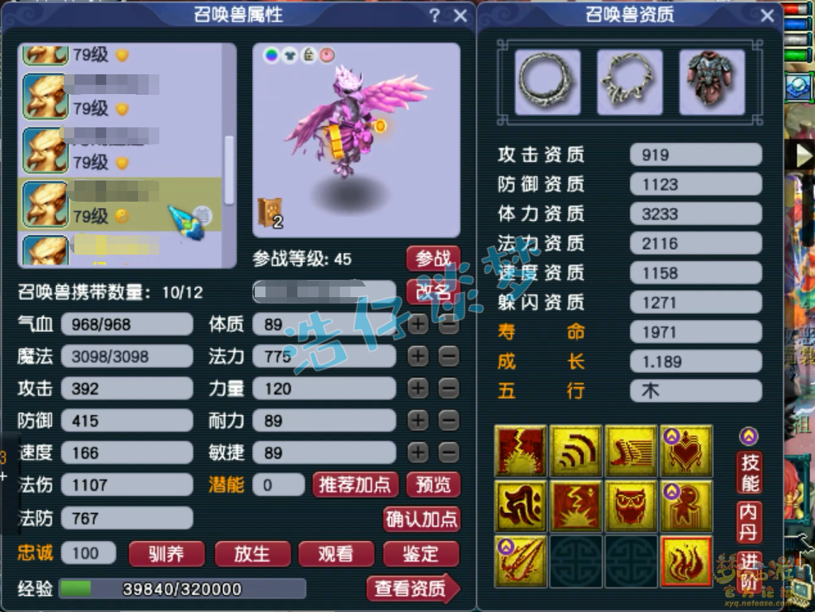 梦幻西游69级九黎城装备展示图