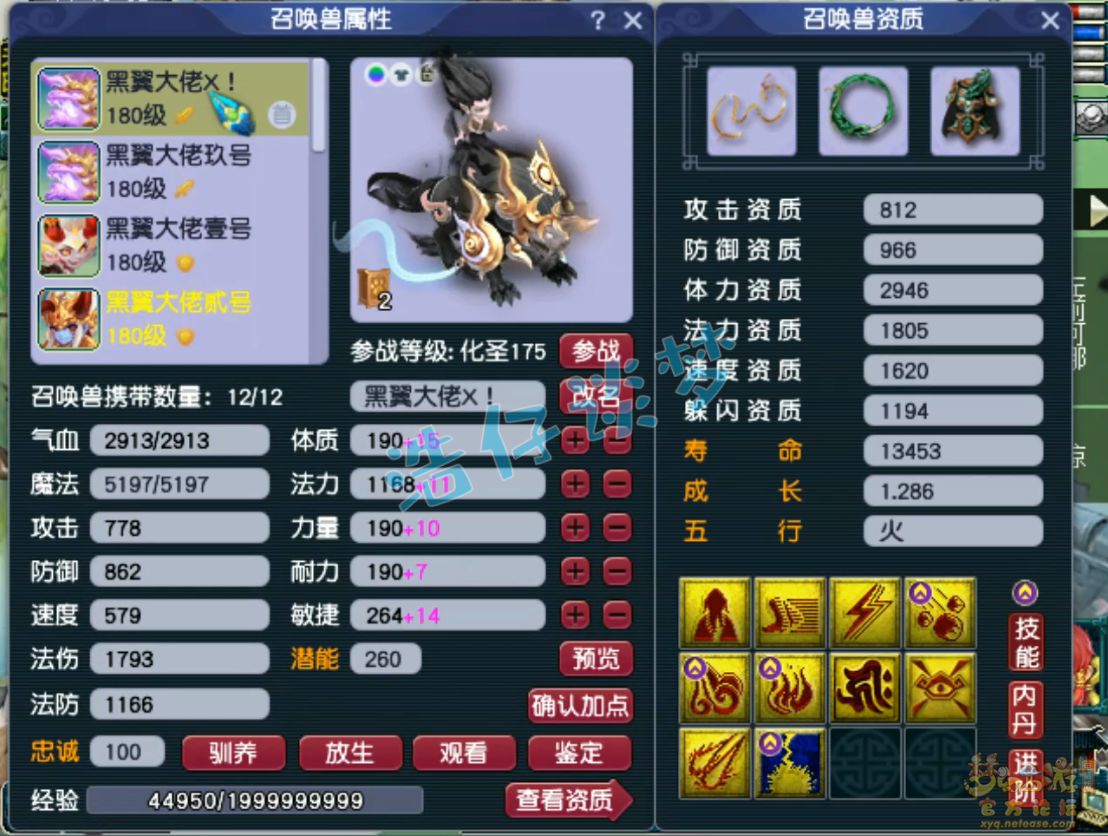 梦幻西游力普陀装备展示图175级