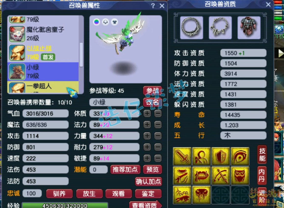 梦幻西游69级魔王寨装备展示图