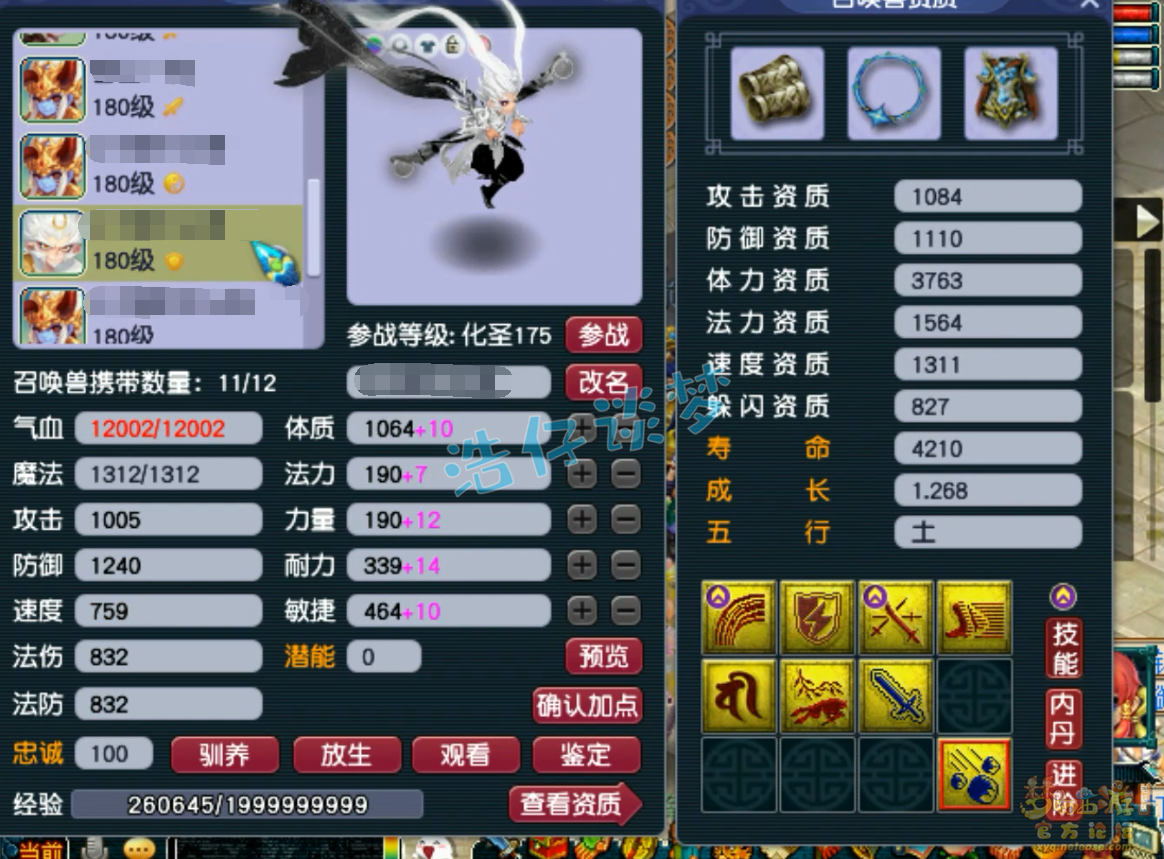 梦幻西游三攻化生寺175装备展示图