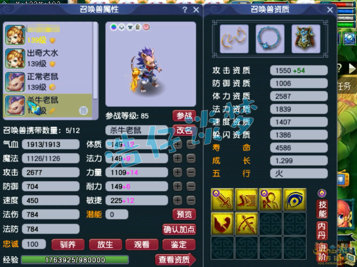 梦幻西游竞速神木林装备展示129级