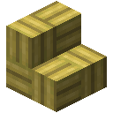 我的世界竹马赛克楼梯怎么做