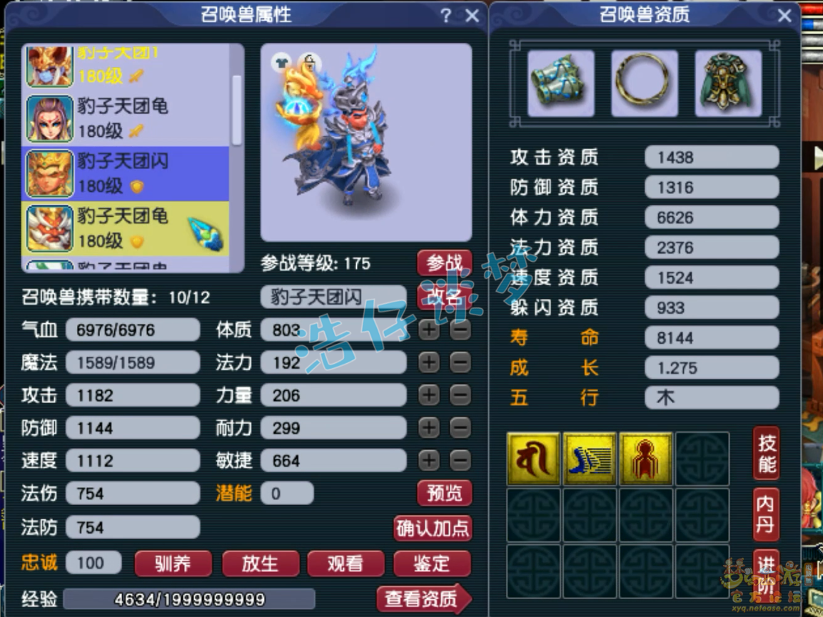 梦幻西游175魔花果山PK装备展示图