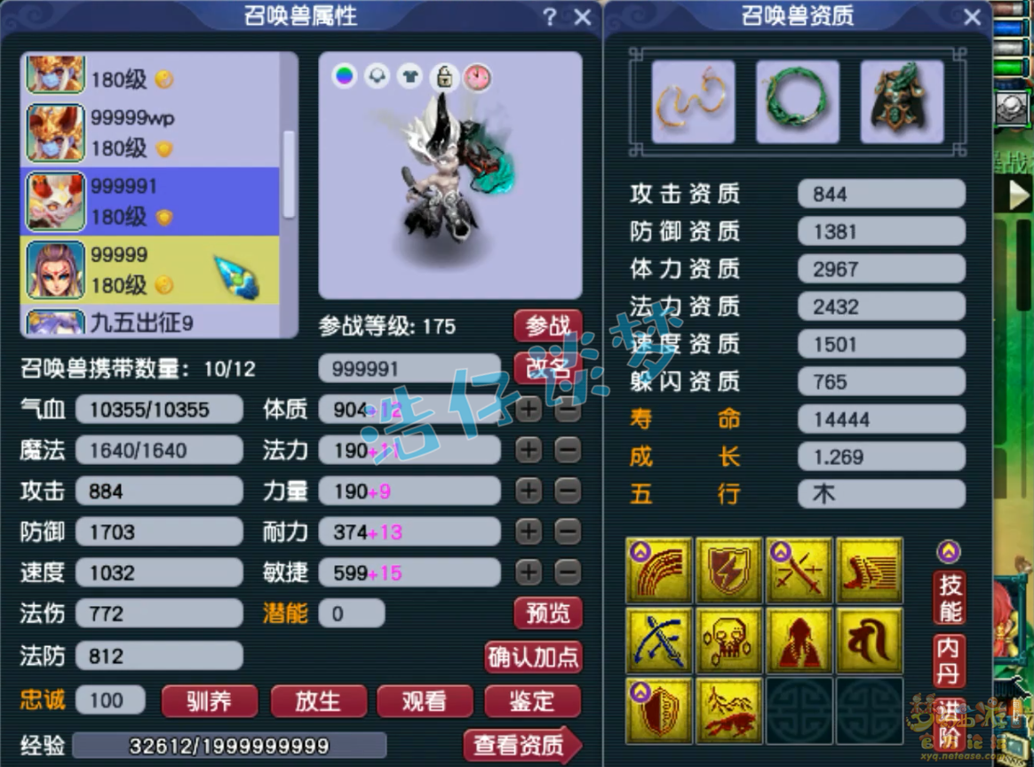 梦幻西游咒师普陀装备展示图175级