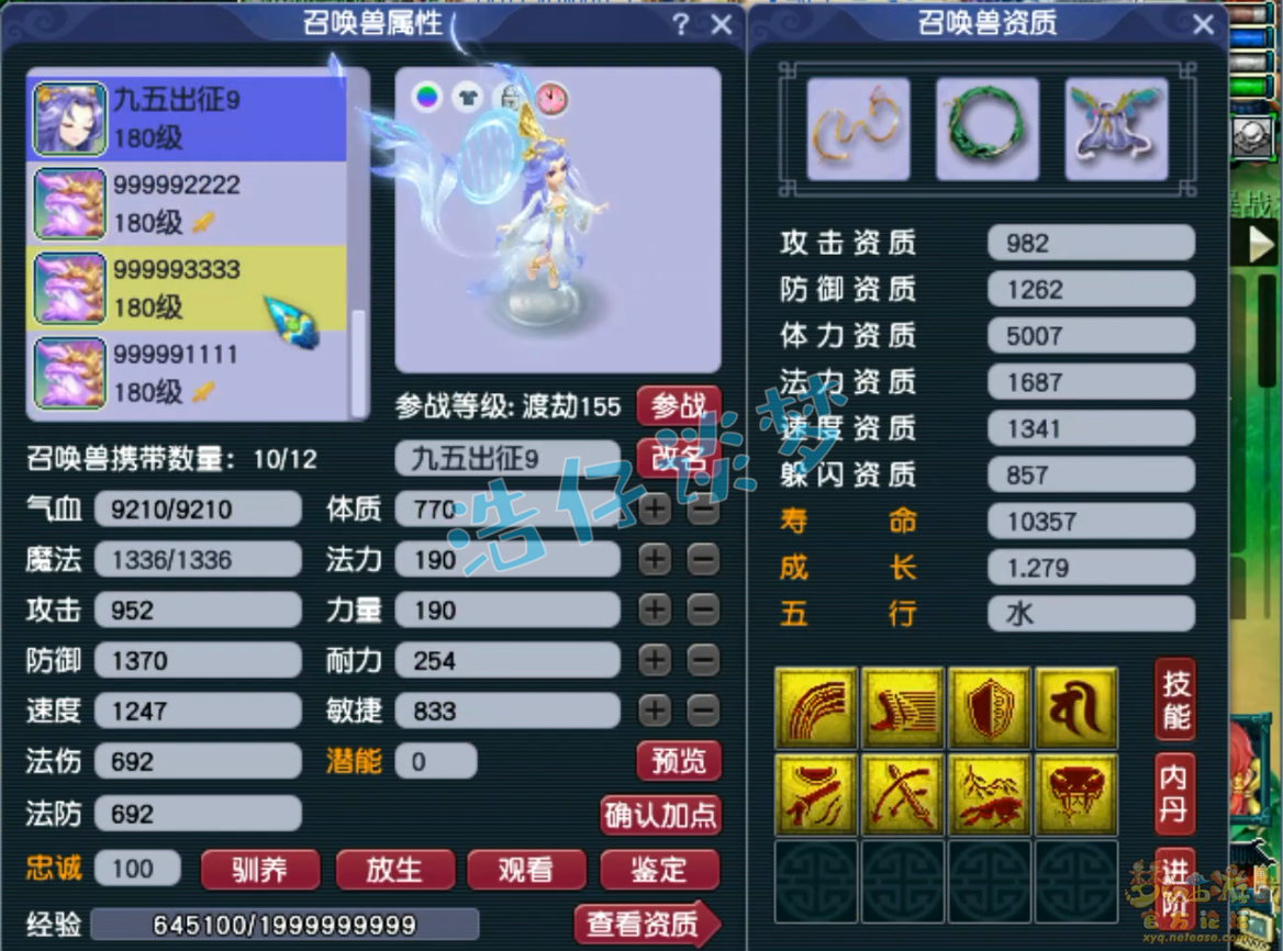 梦幻西游咒师普陀装备展示图175级